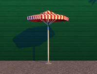 Backyard Umbrella by plasticbox via modthesims | Furniture | Outdoor | BGC | Sims 4 | TS4 | Maxis Match | MM | CC | pinned by sueladysims