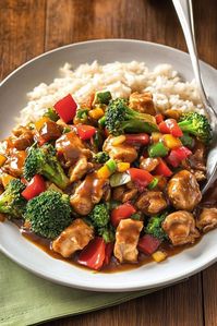 Garlic Chicken Stir Fry