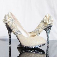 Fairy tale wedding shoes...OMG