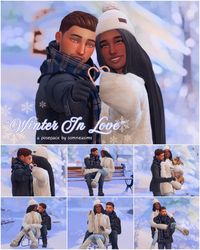 "Winter In Love" Pose Pack  ♡ Public Dec 1, 2024 ♡