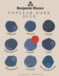 Benjamin Moore. Popular Blue