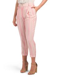 Made In Italy Striped Pants - New Arrivals - T.J.Maxx