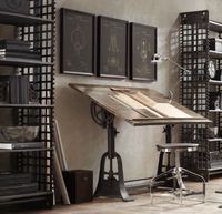 Furniture Finds: Drafting table from Restoration Hardware