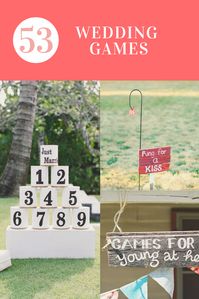 53 Wedding Games to make your special day more fun