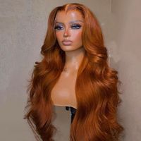 Cinnamon Auburn Colored Wig Human Hair