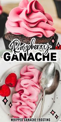 Indulge in our from-scratch raspberry ganache, featuring a luscious blend of white chocolate ganache and homemade raspberry puree. Perfect for topping cupcakes or filling cakes, this fluffy whipped frosting adds a delightful fruity twist to your desserts.