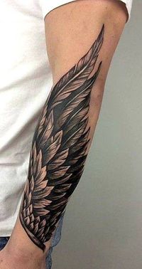 wings tattoo men - Google Search