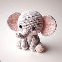 Crochet Elephant Amigurumi Pattern Step By Step