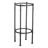 2-Tier Glass Accent Table | At Home