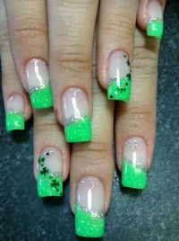 St Patricks Day Nail Designs