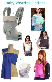 Baby Wearing Options to Take You from Newborn to Toddler