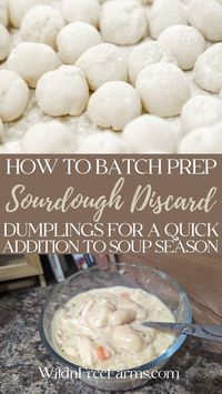 My family is LOVING these sourdough discard dumplings! They are incredibly easy to make too which surprised me for being sourdough. A must try for sure!