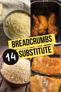 14 Best Bread Crumb Substitutes - What To Use Instead. Looking for the perfect crunch without the breadcrumbs? 🍞➡️🚫 Discover 14 game-changing substitutes that'll elevate your fried foods while catering to all sorts of diets. From keto-friendly to gluten-free options, we've got something for everyone. Say goodbye to boring and hello to delicious variety!