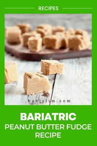 Bariatric patients who happen to be chocolate lovers may find the temptation to indulge in unhealthy chocolate irresistible. Instead of sabotaging your bariatric weight loss efforts, we created this protein packed bariatric peanut butter fudge recipe to get nutrient benefits from a delicious dessert! Satisfy your cravings and your dietary requirements with this easy recipe that takes minutes to prepare. So let’s dive in!