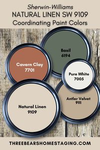 Paint Color Review: Sherwin-Williams Natural Linen 9109 | Three Bears Home Staging®