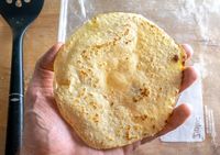 Half and Half Tortillas (Corn   Flour)