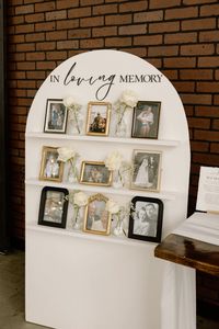 In loving memory sign for wedding 🤍