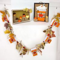 Handmade 3 Piece Coordinating Fall Harvest Set In A Pumpkin Patch Gingham Theme. I Used Lots Of My Favorite Fall Craft Supplies To Create A Custom Set; All Three Pieces Are Totally One Of A Kind Predominantly Mustard Yellow, Brown, White And Orange Colors. New Without Tags Nice For Fireplace Mantel, Tiered Shelf And Wall Decor. Adds A Very Festive Touch To Cozy Up Any Space. Made From Mixed Media Materials. They All Have A Nice Dimension And Texture With Accents Like Scarecrow Burlap Hats, Felte