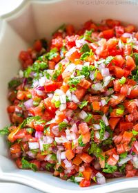 Share Tweet Pin Mail This is the best Pico De Gallo recipe and is made from fresh tomato, cilantro, onion, and jalapeno – makes ...