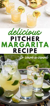 Struggling to find the perfect big batch margarita recipe for your next party? Our pitcher margarita recipe makes it easy to serve delicious, crowd-pleasing drinks without the hassle. Save this pin for the best alcoholic drink recipes and party drinks to impress your guests!