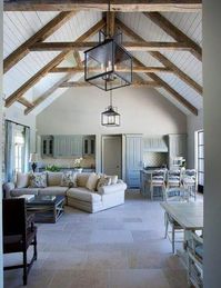 36 Great Exposed Beam Ceiling Lighting Ideas 1