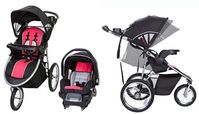 Pink Stroller Travel System | Pathway 35 Jogger Travel System by Baby Trend | Travel System Stroller