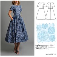 Design 2707559 Women Clothing Dress Sewing Pattern Sewist