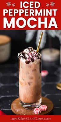 Chill out with our Iced Peppermint Mocha – a frosty fusion of chocolate and mint that's a taste sensation. Cool, refreshing, and irresistible! The recipe includes how to enjoy this drink hot, too!