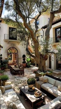 #spanish #mediterranean #house #garden