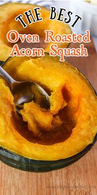 This oven roasted acorn squash is fast, easy, hands off, and so perfectly tasty you will use it as a simple side as often as you can.