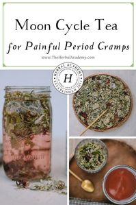 Moon Cycle Tea for Painful Period Cramps | Herbal Academy | Painful period cramps may be common, but this Moon Cycle Tea may be just the thing to help balance the menstrual cycle and alleviate pain.