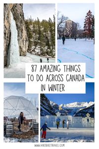 87 amazing things to do across Canada in winter