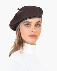 Berets are one of the most popular hat styles for a good reason. Their unmatched versatility makes them an excellent selection to accompany all types of outfits. Berets can appear casual or dressy, depending on how you accessorize them. A beret can transform your ensemble and increase your confidence in any situation. Add a Suede Beret Hat to Your Wardrobe Our Suede Kate Beret Hat looks stylish and demonstrates the high-quality people associate with Eric Javits. It is made using water-repellent