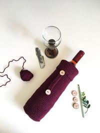 How To Make A Crochet Wine Bottle Cover | The Best Hostess Gift