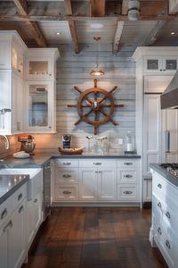 45 Coastal Kitchen Ideas And Designs: Bringing The Beach Home | The Olive Branch Nest