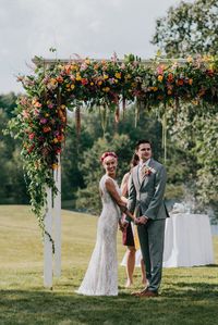 Vibrant meets Rustic Maine Wedding · Rock n Roll Bride