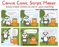 Canva Comic Strips Maker- A Great Tool to Easily Make Comic Strips | Educational Technology and Mobile Learning