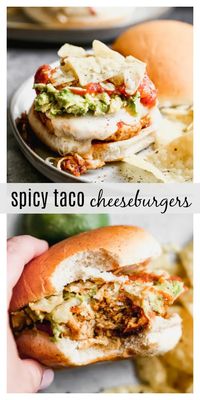 Spicy Mexican Burgers - Cooking for Keeps