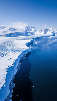 Embark on a frozen odyssey through our editorial photography, chronicling the majestic landscapes of Antarctica. Each image is a visual epic, capturing the stark beauty, untouched expanses, and the ethereal allure of this icy realm.