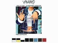 VIBAMP - Sally Top (Standard Version) for Sims 4