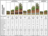 green roof systems and thickness