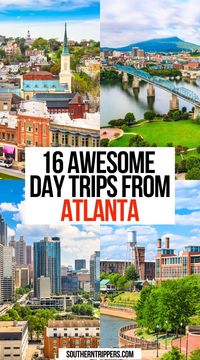 16 Awesome Day Trips from Atlanta | best day trips from atlanta | day trips from atlanta georgia | day trips from atlanta ga | weekend trips from atlanta | road trips from atlanta | weekend getaways from atlanta | best road trips from atlanta | atlanta travel | #daytrips #atlanta #georgia