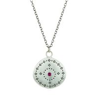 Adel Chefridi Ruby Nostalgia Pendant Necklace | Quadrum Gallery