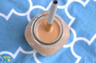 Nutrient-Dense Butterscotch "Milkshake" for Kids | Just Take A Bite