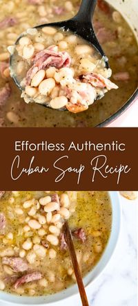 Effortless Authentic Cuban Soup Recipe