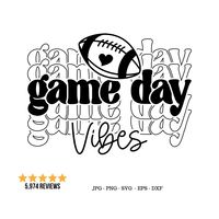 Purchase our Entire Store Here  https://www.etsy.com/listing/1284929099/all-shop-svg-bundle-svg-bundle-holiday Game Day Tee svg design is an instant digital download. .  Claim your FREE DOWNLOAD here (copy and paste the link in your browser)  https://bit.ly/2KuGz0t BUY 6 GET 50% OFF no coupon code needed at checkout discount automatically applied! Check out our Dollar Deals section and SAVE BIG! shop here: https://www.etsy.com/shop/SVGDigitalDesigner?ref=ss_profile&section_id=27553763 CONTINUE S