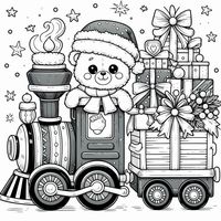 Coloring pages for kids, christmas themed, fantasy cute art, fun coloring pages for kids and children , fairy and fantasy #KidsColoring #CreativeKids #FunActivities #PrintableColoringPages    #KidsActivities