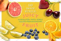 Juicy Fruit 10 Photo Bundle | High-Quality Food Images ~ Creative Market