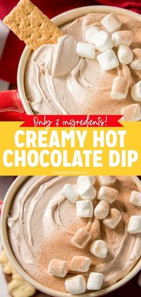 Hot Chocolate Dip