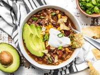 This Slow Cooker Vegetarian Lentil Chili makes a huge batch, is packed with flavor and nutrients, and can be made for only about 5 dollars!